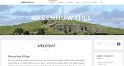 Desktop Screenshot of greenhow-hill.org.uk